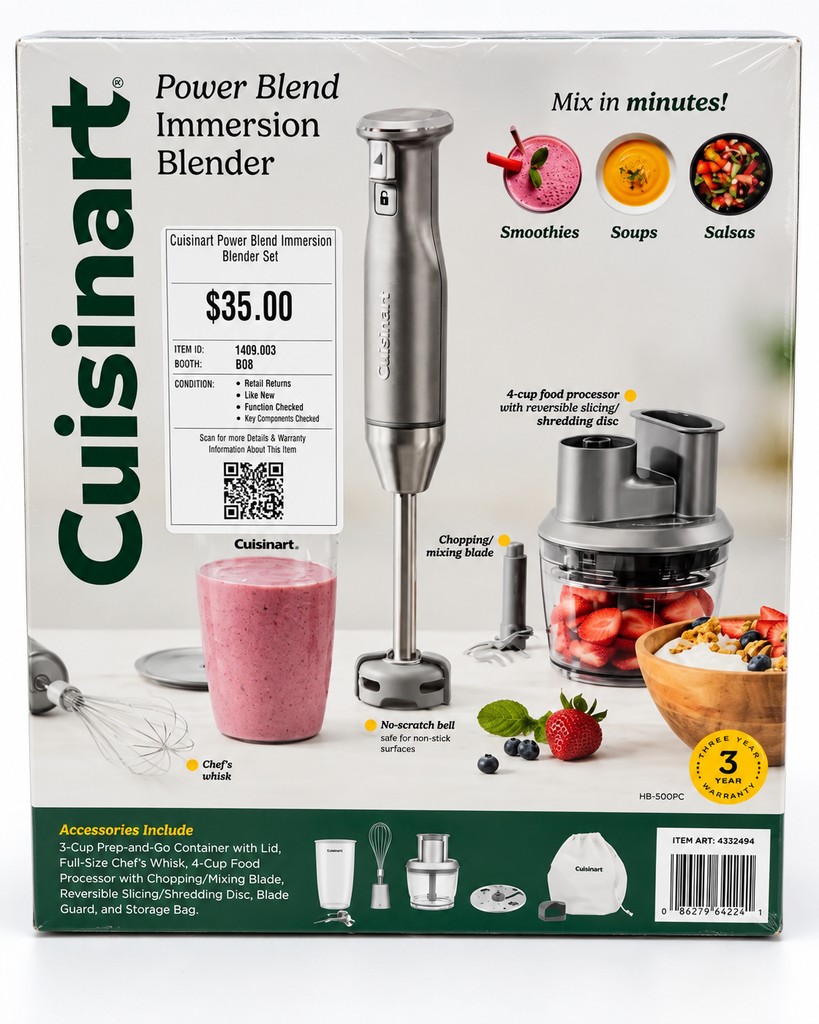 Cuisinart Power Blend Immersion Blender Set