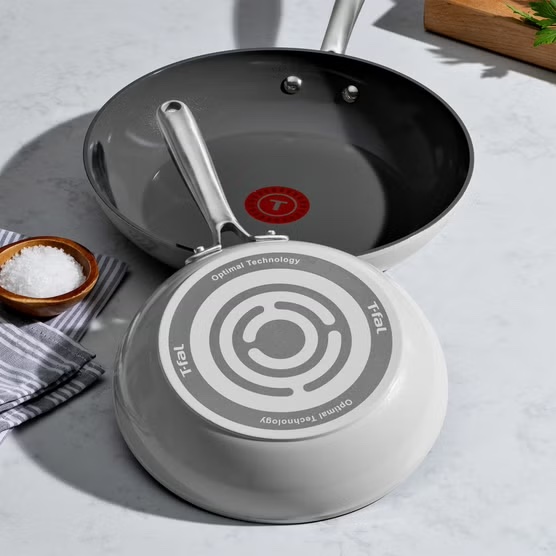 T-fal Ceramic Non-Stick Frypan Set, 3-Piece