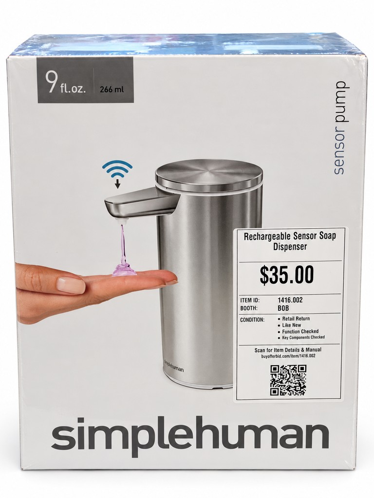 Rechargeable Sensor Soap Dispenser