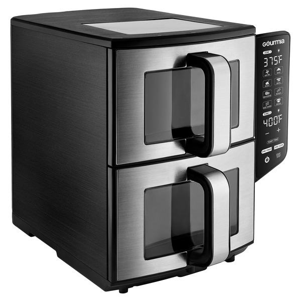 Gourmia 11-Qt Dual Basket Air Fryer