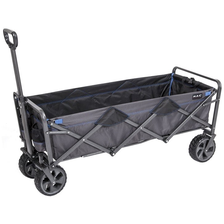 Mac Sports Deluxe Extendable Folding Wagon with Brakes