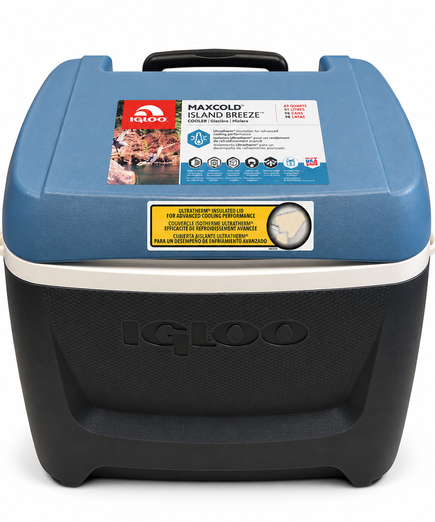 Igloo MaxCold Island Breeze 62 Qt Rolling Cooler