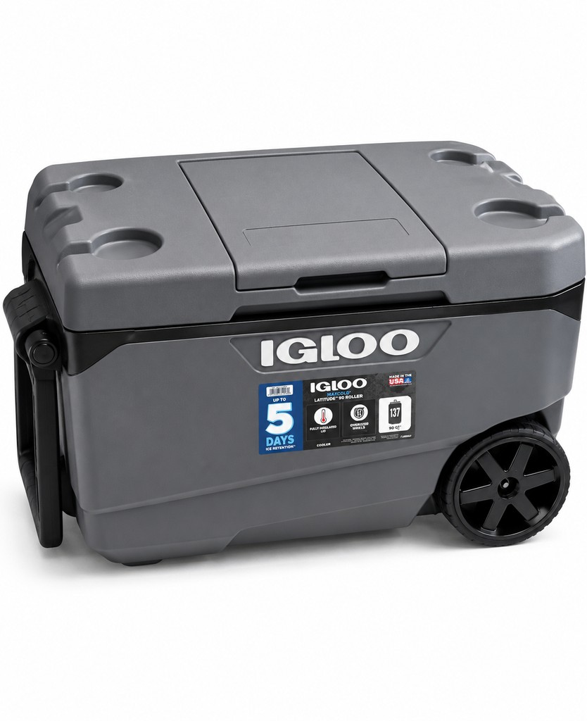 Igloo MaxCold Latitude 90-Quart Wheeled Cooler